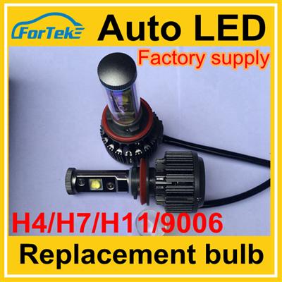 Factory Price Paypal Accepted 12v 30w 6000k / V16 Turbo 3000lm 30w led headlight h11