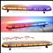 Emergency warning police slim led lightbar with amber and purple led light TBD-GA-811EQ