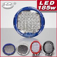 car 9inch 185w high lumens 12v led driving lights