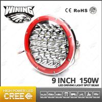 9" Led Headlight For Truck High Power 150W LED Driving Light For Heavy Duty 4x4 Spot Lights Round Working Light