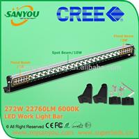 2015 Super Bright 272W led work light bar IP67 for offroad Light Bar SUV 4X4 ATV Trucks