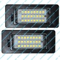 12v led license plate light,18SMD LED License Plate Light For SKODA Octavia all models