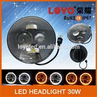 2015 newest for wrangler led headlights , 7 inch headlights led offroad headlights