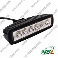 3*6leds tractor led work light 18W led driving light,led Motorcycle Headlight waterproof IP67