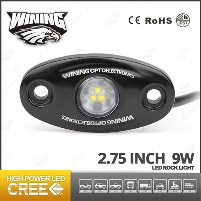 RGB Truck Rock Lights IP68 Jeep LED Rock Lights DC9-32V Off Road LED Rock Lights