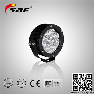 auto off road 4.7 inch 27w osram led work light, LED 12V / 24V 4WD Work Light Flood Lamp Truck Car Boat Bar 4x4