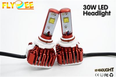 2016 Auto Light Car Accessories F6 Modle 30W 40W 3600 LM LED Headlight Kit H4 H7 For Audi Ford Honda Toyota