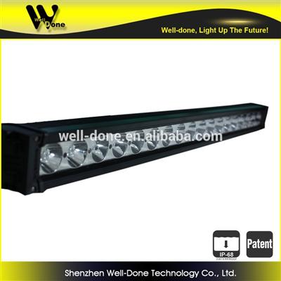 Oledone single row 30 inch 180w led light bar for offroad off road