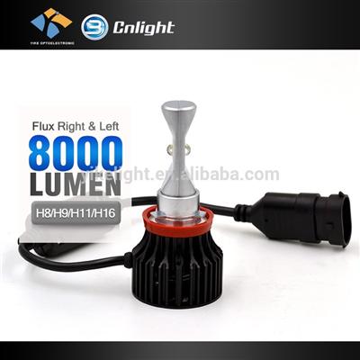 8000 lumens XHP50 chips toyota prado h11 led car bulb