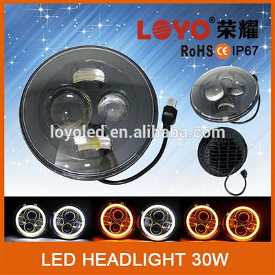 2015 newest for wrangler led headlights , 7 inch headlights led offroad headlights