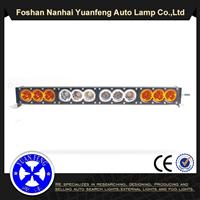 Single row amber off road led light bar