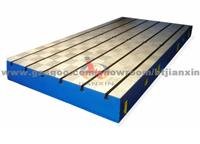 Cast Iron Surface Plate With T-Slot