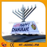 Christmas lights taxi car roof light box