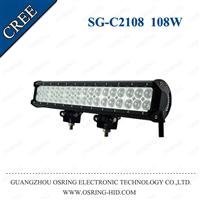 OSRING car accessory ATV SUV boat truck tractor 17inch 108w led offroad light bar