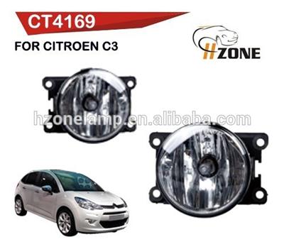 Fog lamp and DRL for Citroen C3