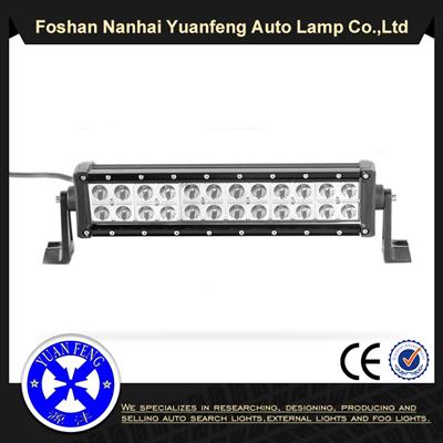 High lumens 72W led offroad light bar