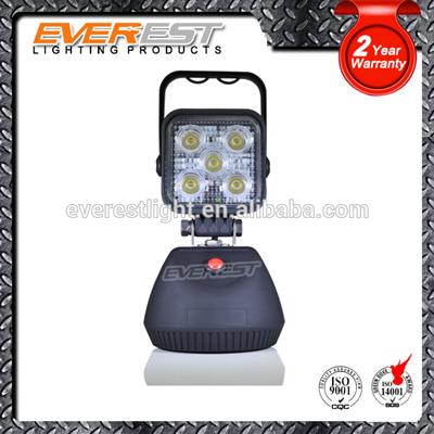 LED protabel led light 15w rechargeable led light led work light with magnetic , led work light rechargeable