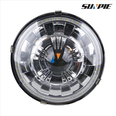 Newest 7" Inch HID Headlights for Offroad Vehicle Wrangler Hummer Motorcycle Harley