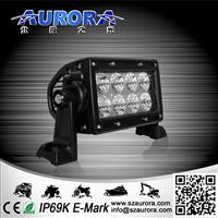 Auto lighting system 4inch 24W dual row light high waterproof led off road accessories