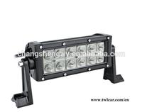 Auto parts Single Row 35w Led Light Bar led car roof rack light bar