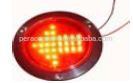 SAE ECE 12V/24V 28PCS 4 inch LED For Truck Rear Tail Turn Arrow Direction side marker Light Lamp Bulb Red