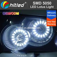 White LED Claws Halo Rings Universal Fit Angel Eyes For Retrofit Headlights