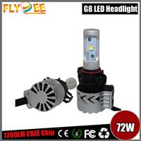 2016 High Power Lamp CREEs led lumileds 12000LM 72W LED G8 Headlight Conversion Kit Bulbs H4 H7 H11 For parts toyota