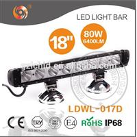 18 inch 9-32V 80W IP68 6000K LED Light Bar