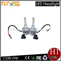 Auto lighting H1 LED headlight bulb H3 headlights 33W high lumen economic cost