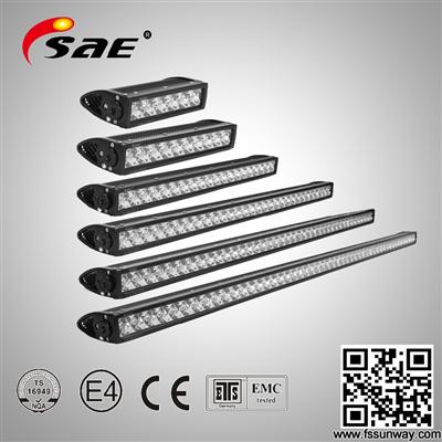 100w led light bar singe row for jeep atv suv truck