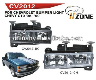 CHEVROLET BUMPER LIGHT CHEVY C10 1992-1999 FOG LAMP