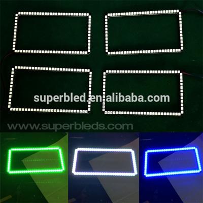 RGB color changing oem shape led angel eye for auto cars with wifi remote controller