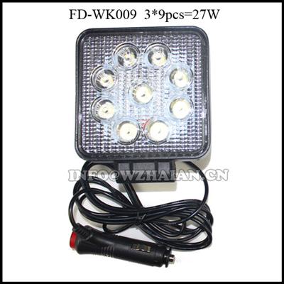 27Watts Truck White Led Working Light FD-WK009