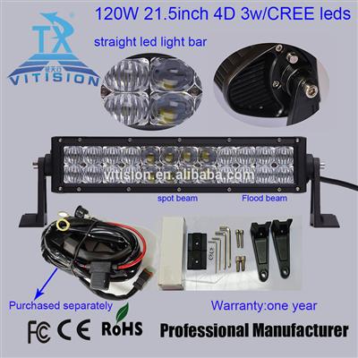 2015 hottest 120W 21.5 inch thin tractor led light bar