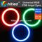 60mm/70mm/80mm/90mm/100mm/110mm/120mm/140mm RGB LED Angel eyes colors