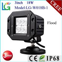3inch 18W Flush Mounted LED Work Light , DC 9-32V LED Work Light , 12w Led Work Light Pods
