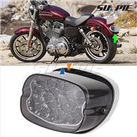 After Market! IP 67 tail lamp in Alibaba, Black brake light with 12 months warranty, Harley accessories for Harley