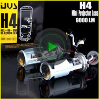 Gesus! You Can't Miss it! 2016 New All-in-One H4 HID Projector Len, 12V 35w HID bi-xenon Pro Lens for renault megane 2, VW, etc