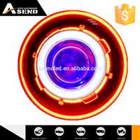 factory price new arrival hid bi xenon projector lens light for Jeep distributors hot sale 7'' led headlamp