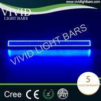 Newest 20" 30" 40" 50" 52" led offroad light bar with rgb halo ring with remote control