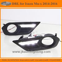 New Arrival High Quality LED DRL for Isuzu Mu-x Super Bright LED Daytime Running Light for Isuzu Mu-x 2014-2016