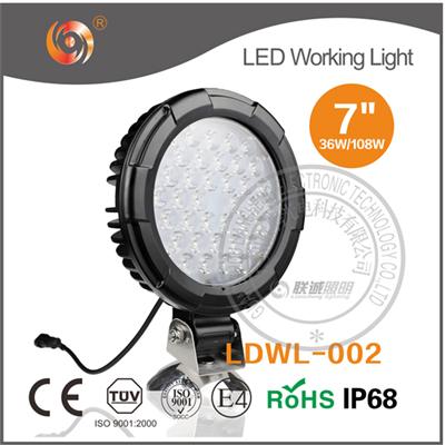 2016 New High Brightness 36W/108 led flood lighting, led car light