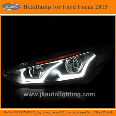 Hot Selling High Quality Car LED Headlamp for Ford Focus Car Specific Headlamp LED for Ford Focus 2015