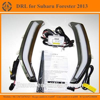 Electroplating High Bright LED Fog Light Super Quality Daytime Running Lights for Subaru Forester 2013