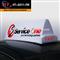 Auto spare parts ads car magnet roof sign with CE