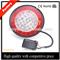 DC 12V 6 Inch Red/White Round LED Stop/Tail/Rear Turn and Back-Up Light