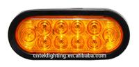 Amber 6 inch Oval LED Car Light LED TURN Light