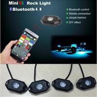 RGB Mini Mobile Phone APP Control RGB Led ROCK Light with Bluetooth Control