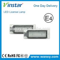 2015 New auto spare parts for GMC Terrain 2010-2013 led replacement auto light led license plate light