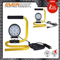 27W LED Work Light with Stand, High Bight Waterproof 9X3W LED Work Light